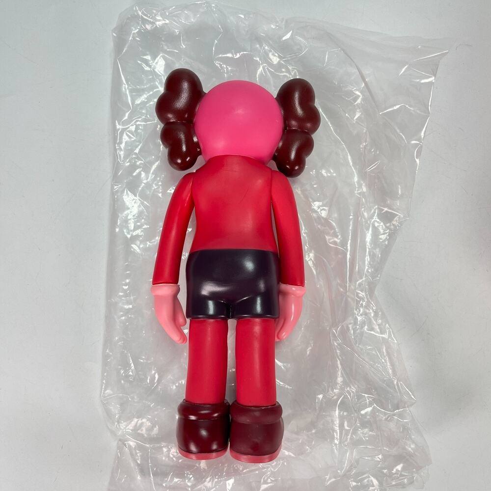 KAWS Companion Blush Red Five Years Later figure Brian Donnelly 2004 Medicom Toy - Picture 3 of 5